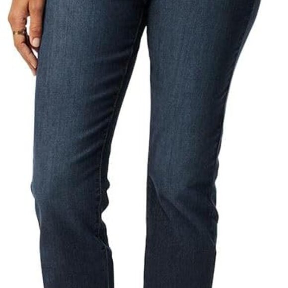Womens Totally Shaping Ultimate Pull-on Ankle Straight Jeans Also Available in P - Picture 1 of 5